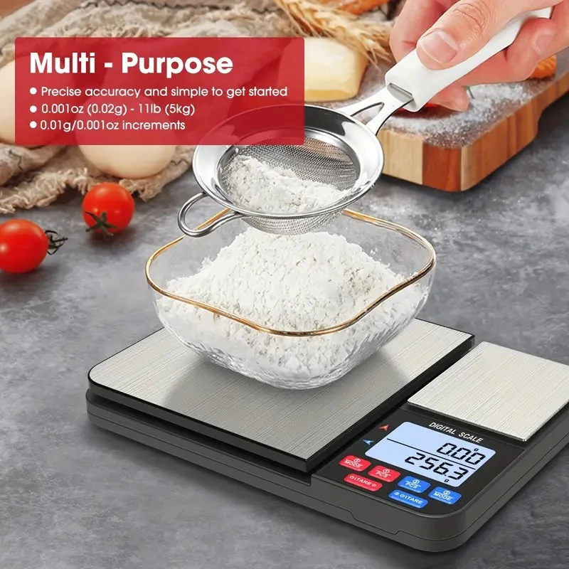 Meal Prep Diet - 1pc Digital Kitchen Scale for Weight