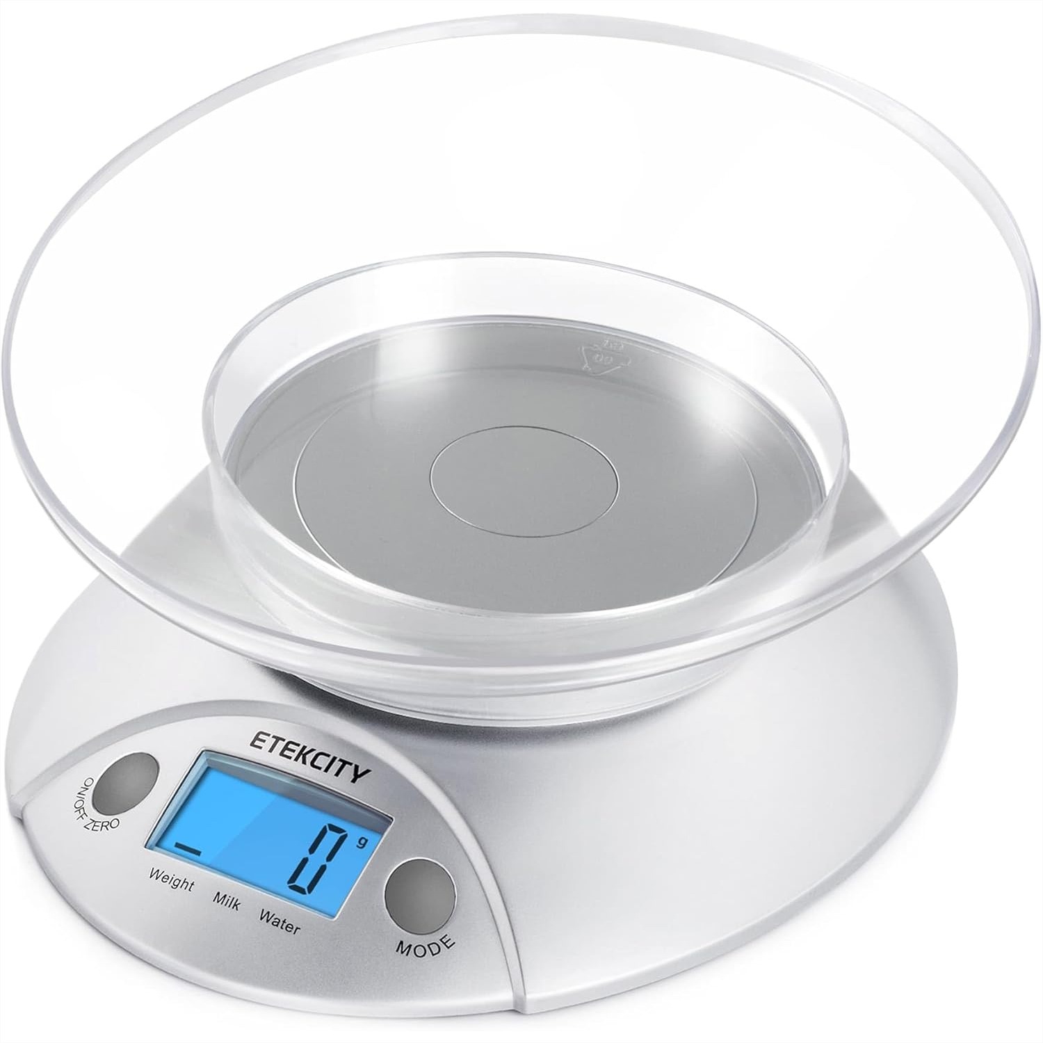 Meal Prep Diet - Digital Food Kitchen Scale With Bowl