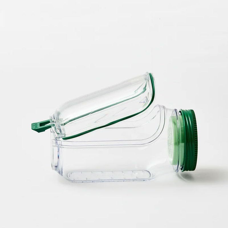 Meal Prep Glass Containers With Lids - Salad Pod Salad Jars with Lids