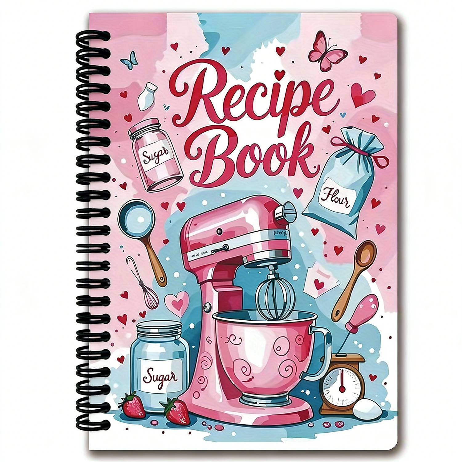 Meal Prep Plan - Recipe Notebook 100 Sheets Recipe Book