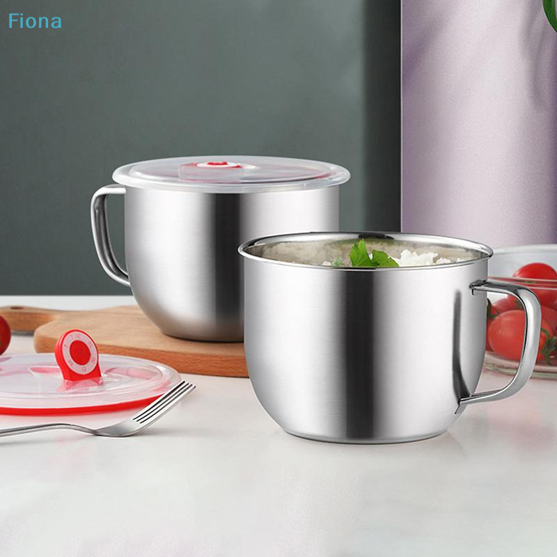 Meal Prep Plan - ✔Stainless Steel Soup Bowl with Lid,Microwave
