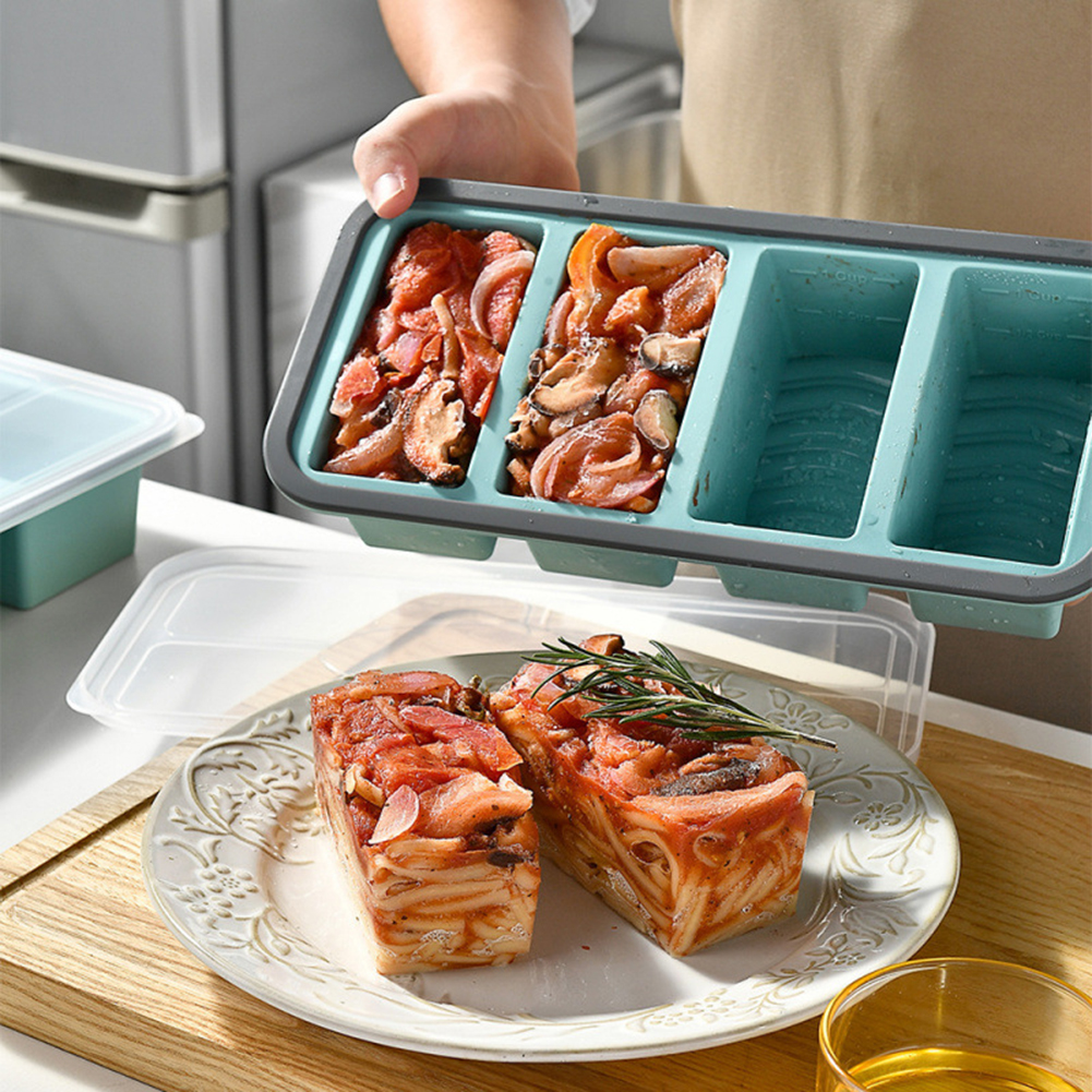Meal Prep Diet - Silicone Meal Preps Containers Freezer Storage