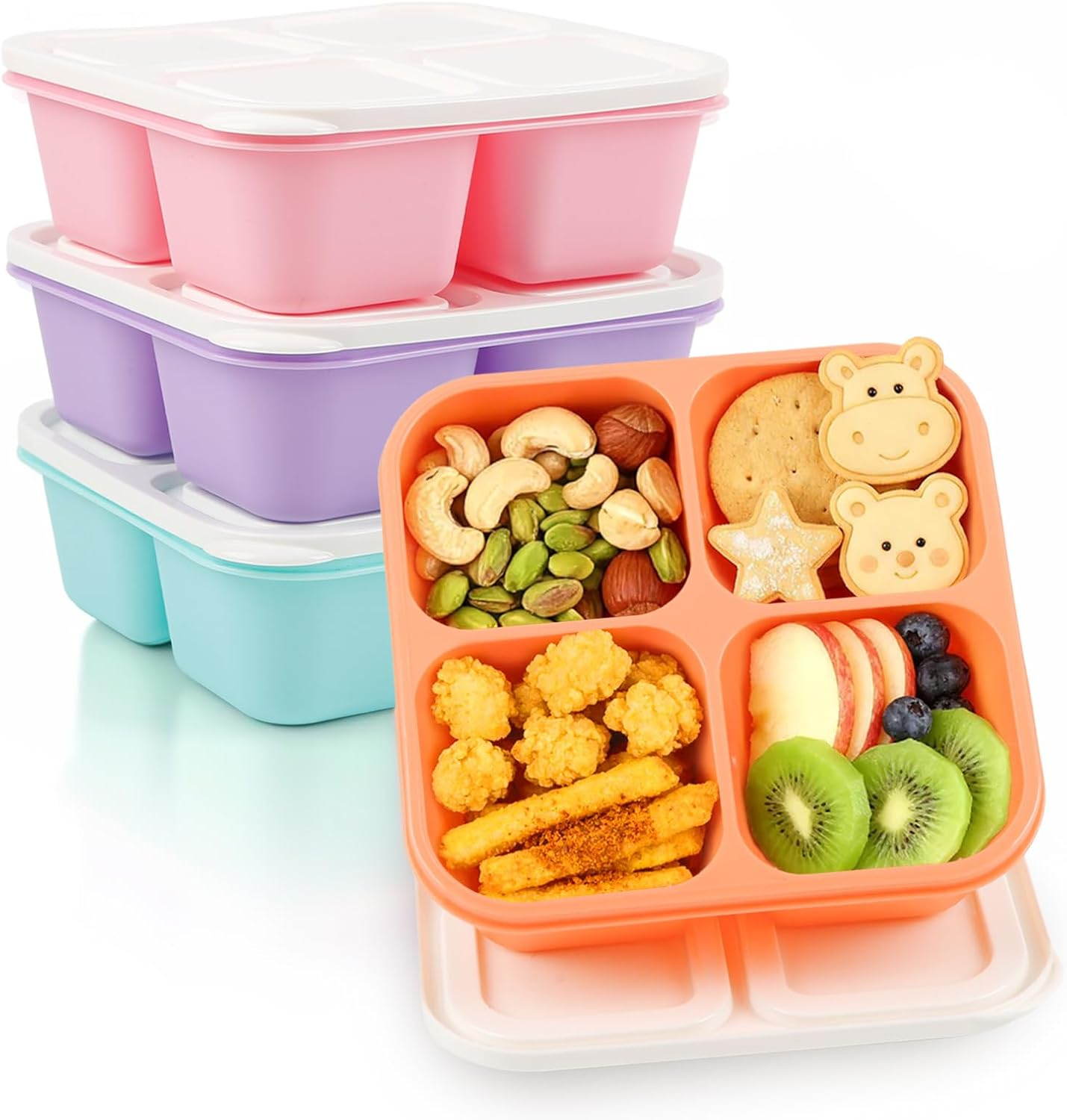 Meal Prep Diet - 4 Pack Adult Bento Box 4