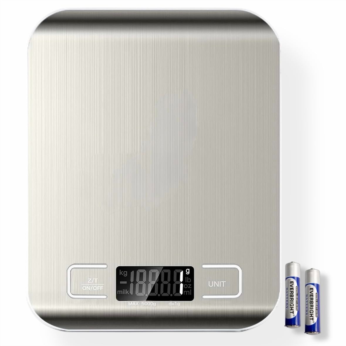 Meal Prep Diet - Digital Kitchen Scale 1g Precision For