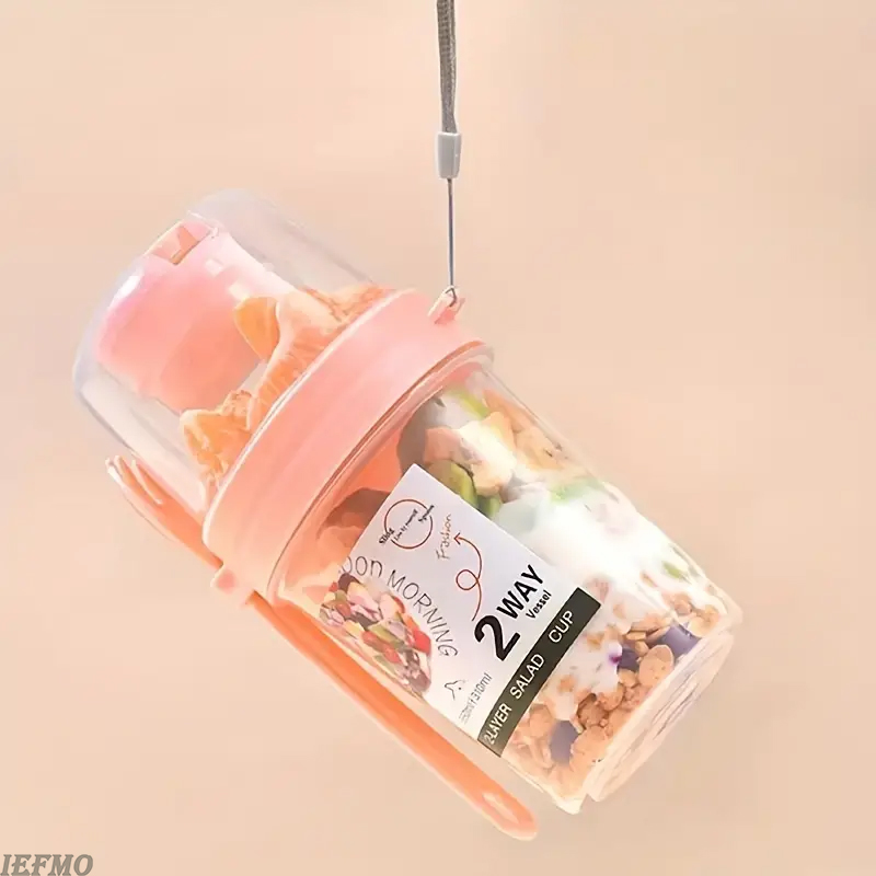 On-the-Go Salad Bowl Set with  - Meal Prep For Weight Loss reseña y precio