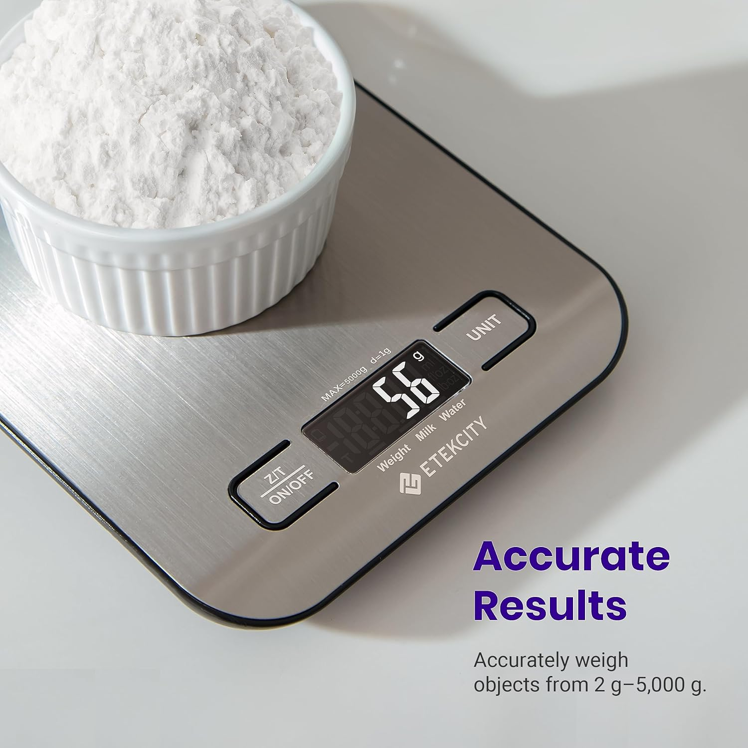 Digital Kitchen Food Scale Med - Meal Prep Diet reseña y precio