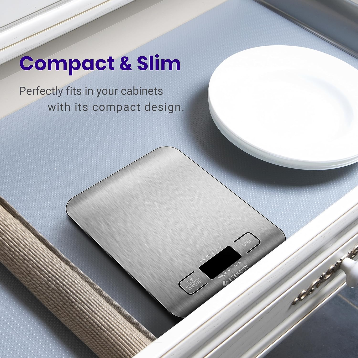 Digital Kitchen Food Scale Med - Meal Prep Diet reseña y precio