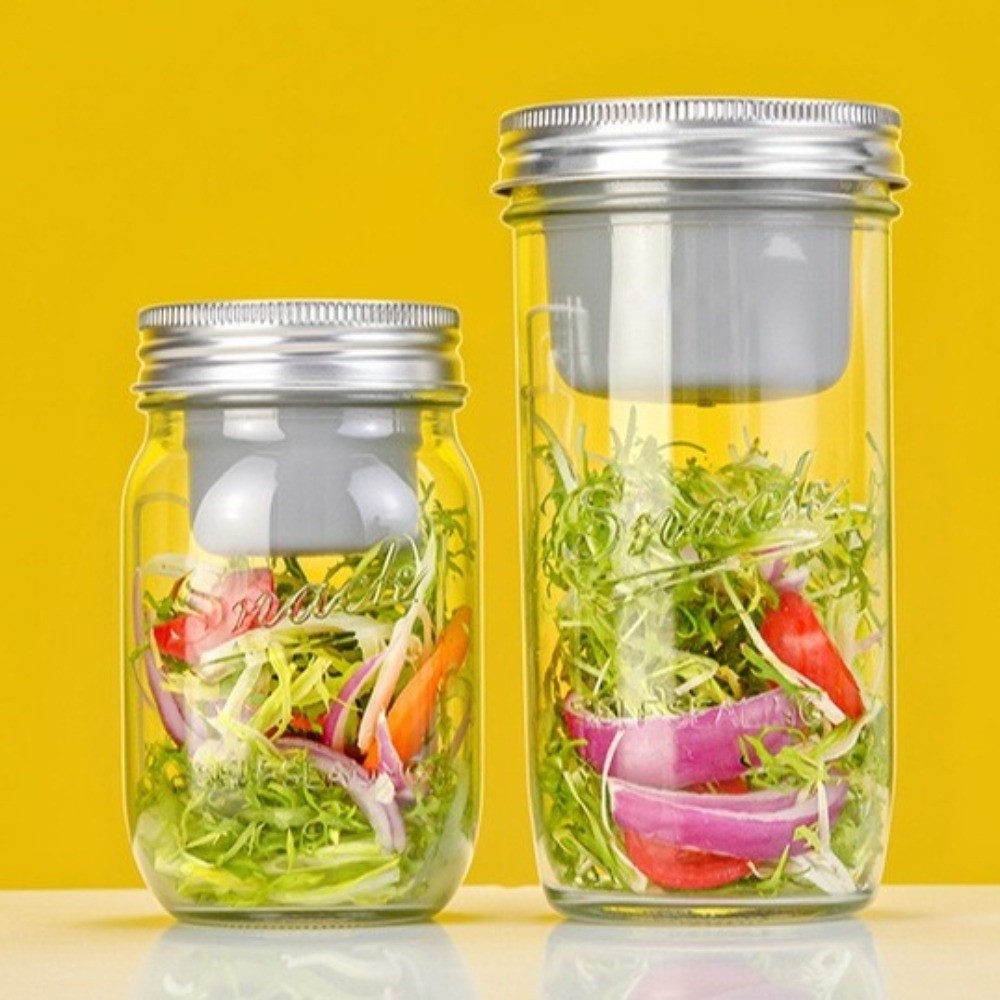16/24 Oz Salad Glass Jars Wide - Meal Prep Weekly reseña y precio