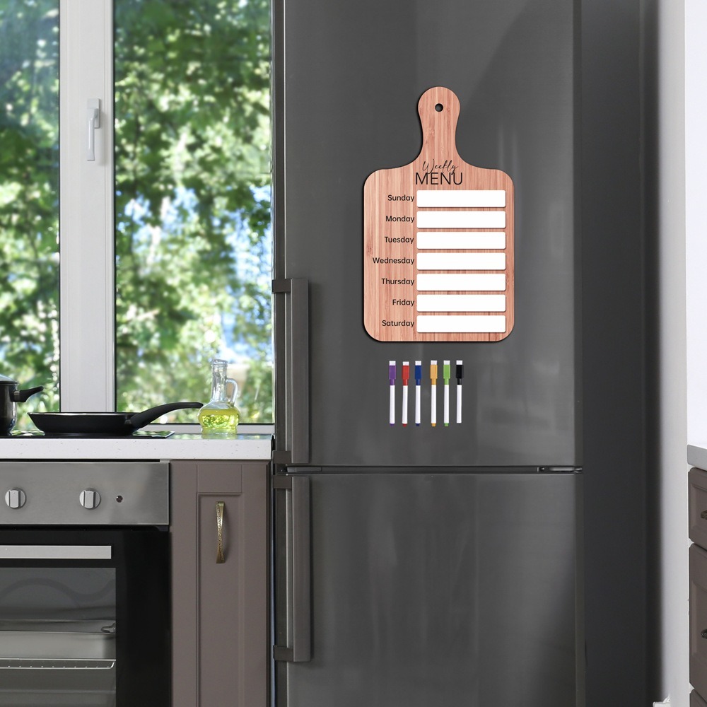 Practical Magnetic Fridge Meal - Meal Prep Weekly reseña y precio