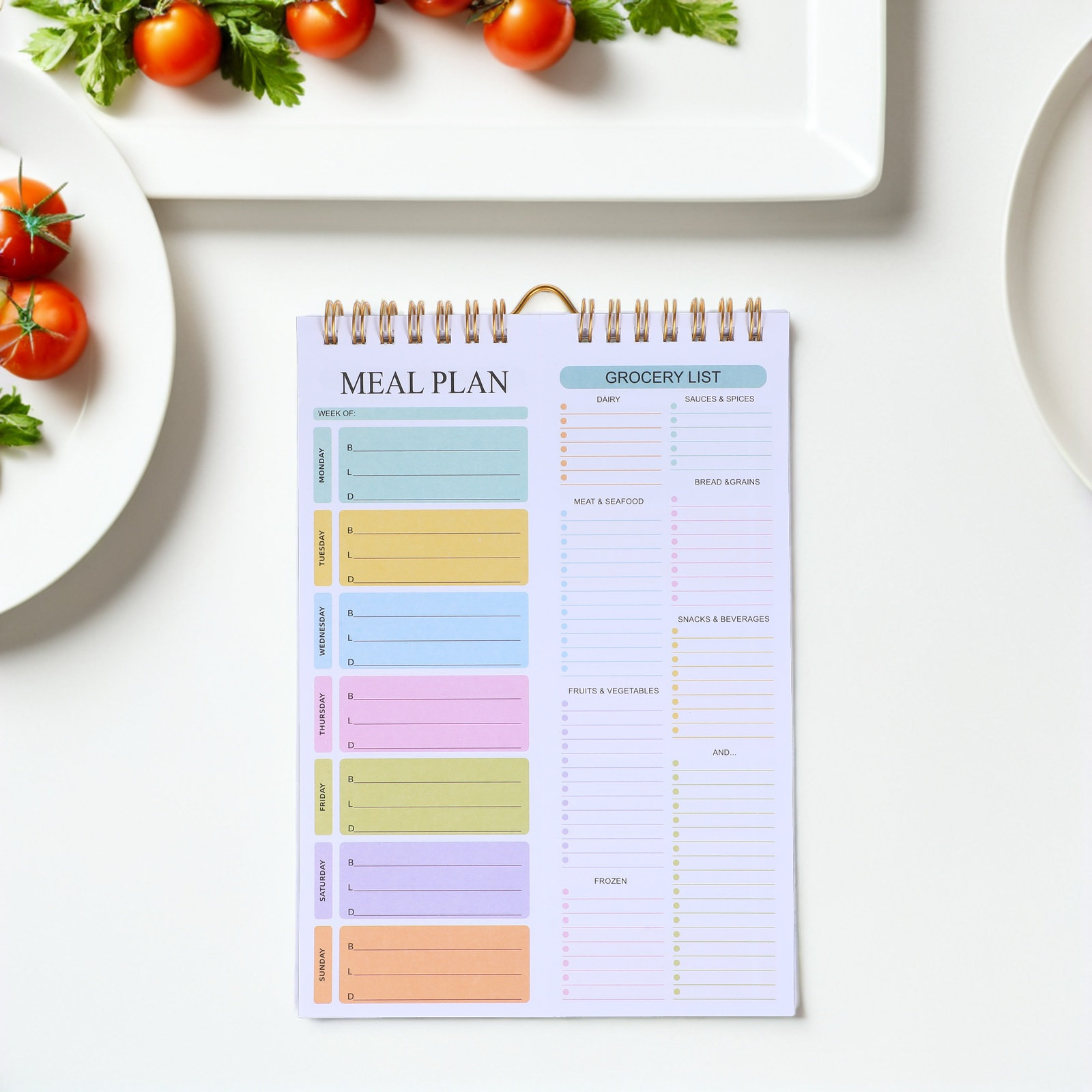 Meal Planner Notebook Weekly A - Meal Prep Weekly reseña y precio