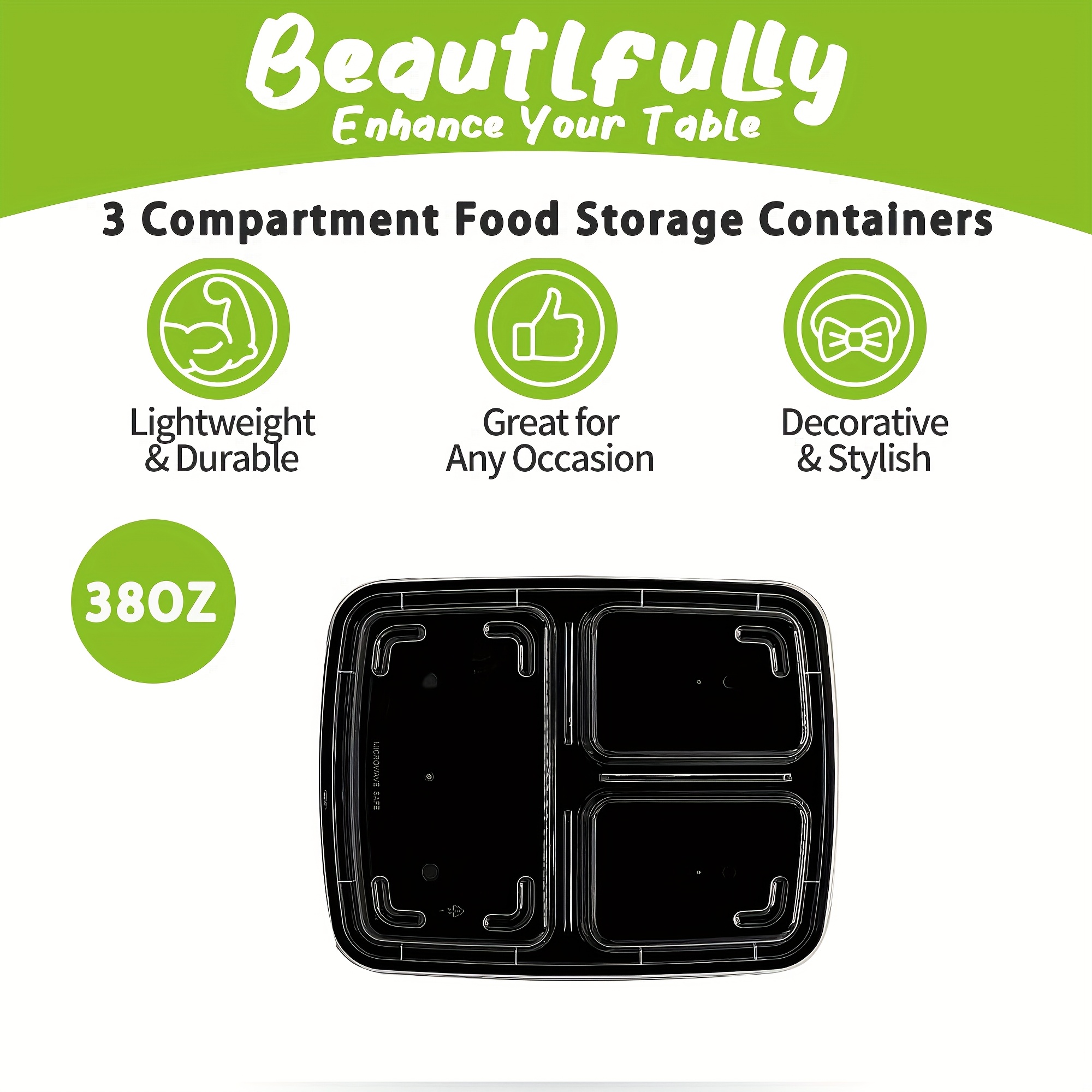 300pcs Meal Prep Containers 15 - Meal Prep Glass Containers With Lids reseña y precio