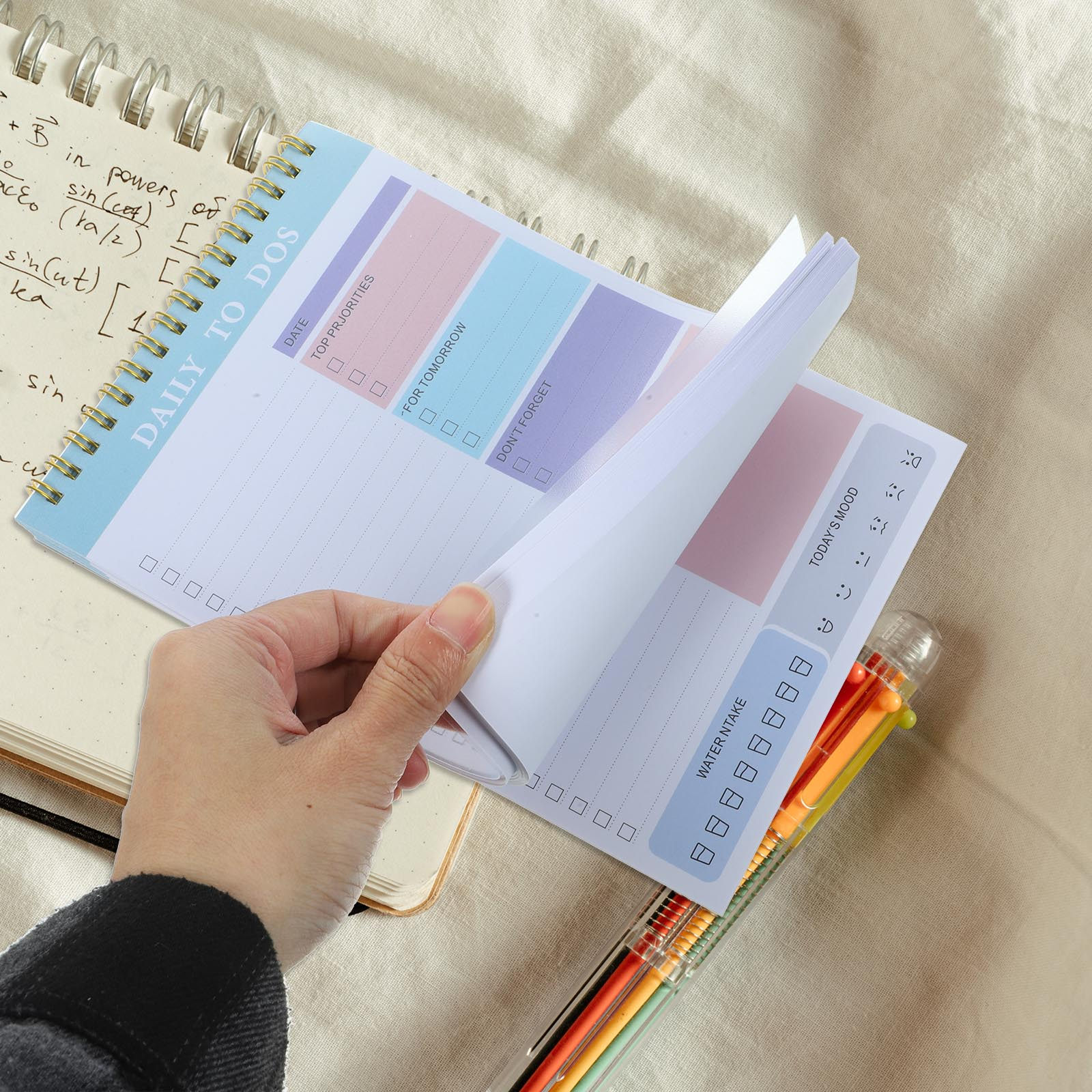 A5 Tear Off Planner Notepad Sm - Meal Prep Plan reseña y precio