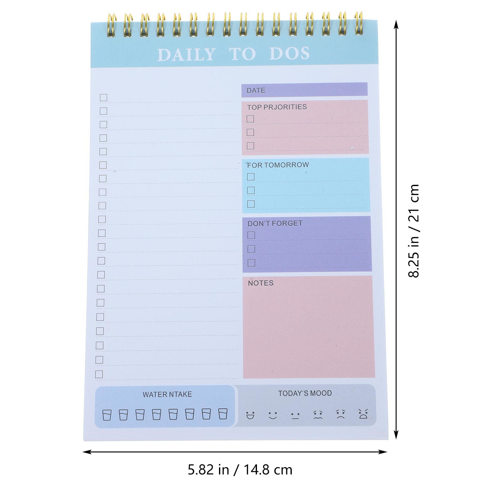 A5 Tear Off Planner Notepad Sm - Meal Prep Plan reseña y precio