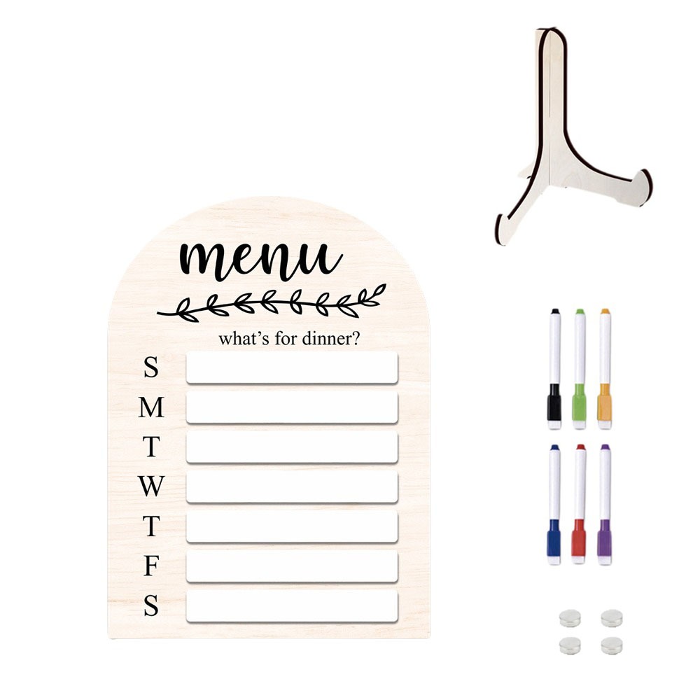 Practical Magnetic Fridge Meal - Meal Prep Weekly reseña y precio
