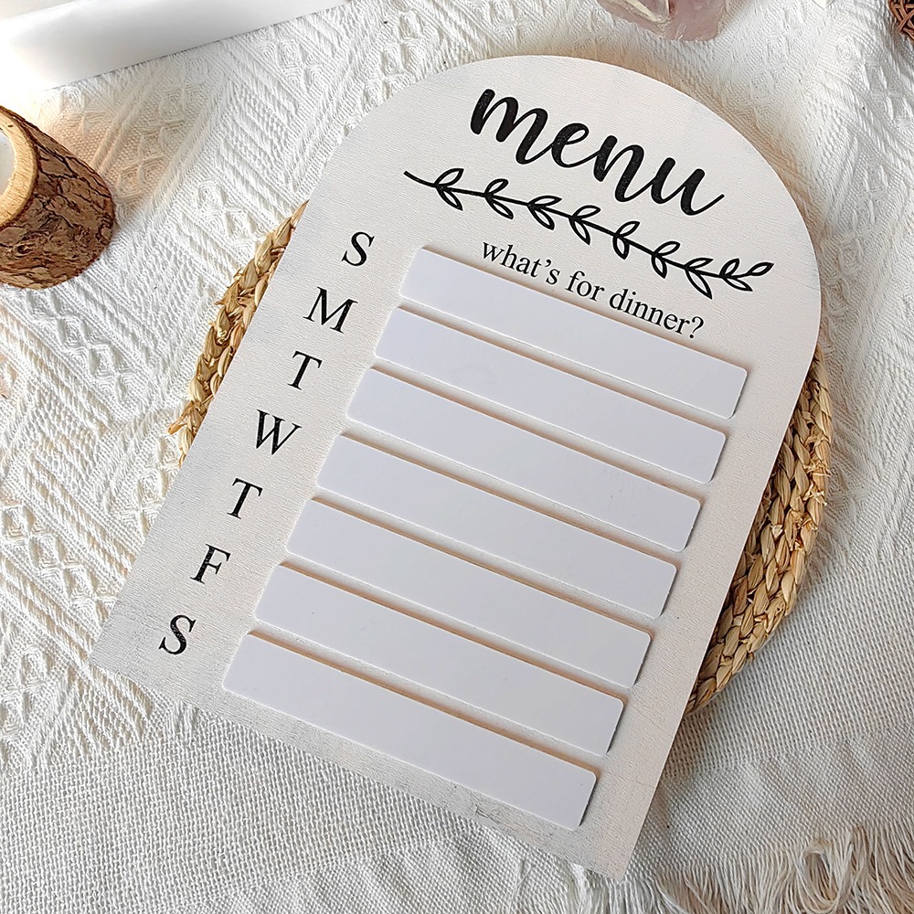 Practical Magnetic Fridge Meal - Meal Prep Weekly reseña y precio