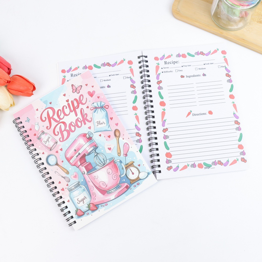 Recipe Notebook 100 Sheets Rec - Meal Prep Plan reseña y precio