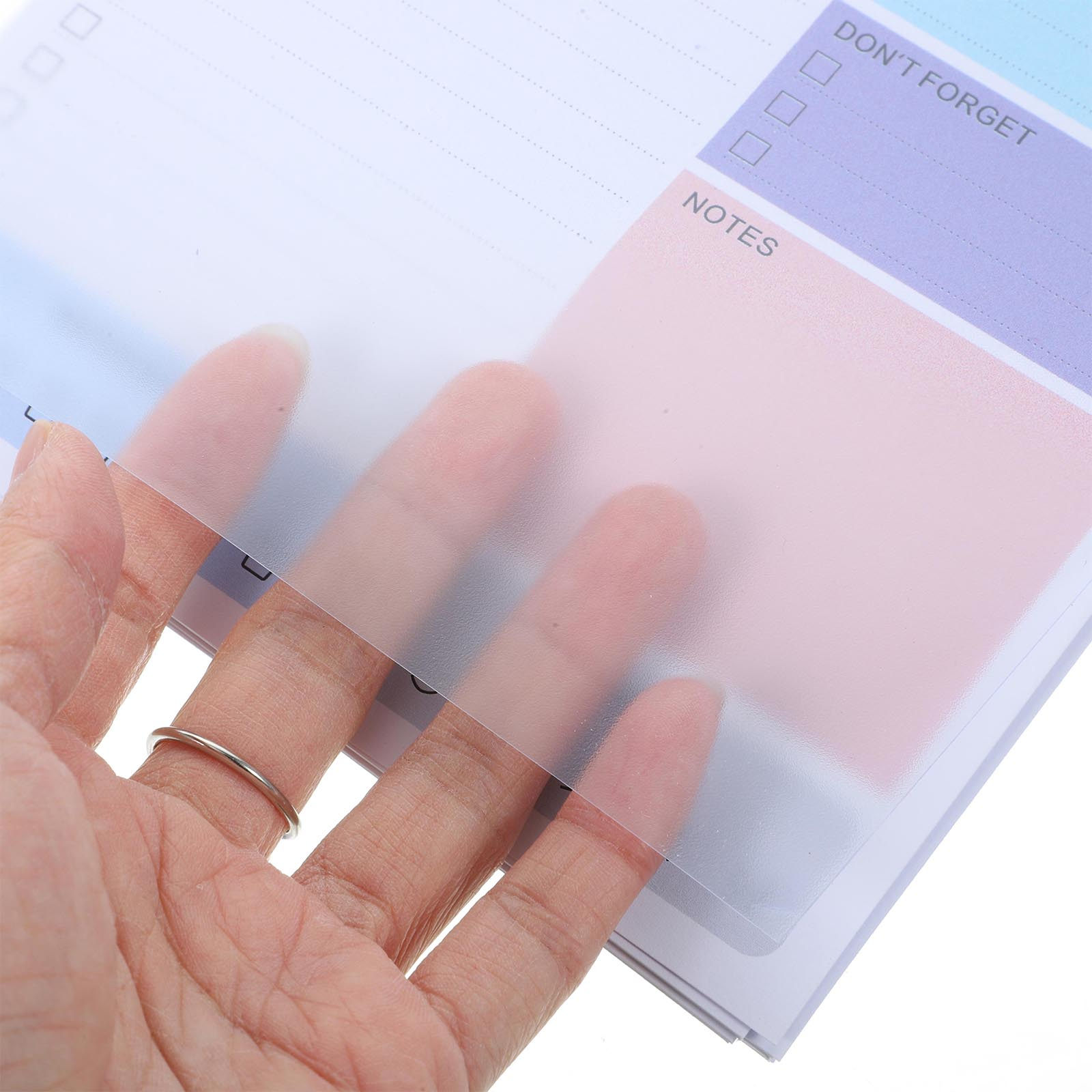 A5 Daily Planner Notepad Tear  - Meal Prep Plan reseña y precio