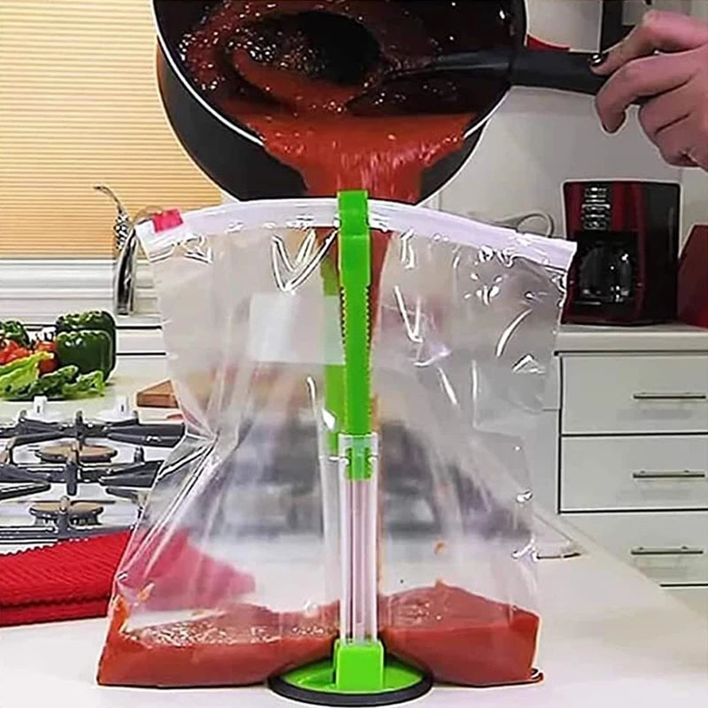Adjustable Baggy Rack Holder S - Meal Prep Plan reseña y precio