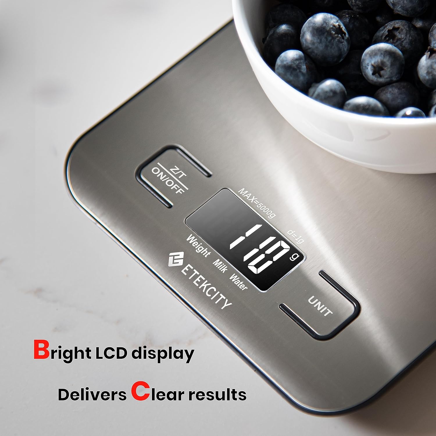 Food Kitchen Scale, Digital Gr - Meal Prep For Weight Loss reseña y precio