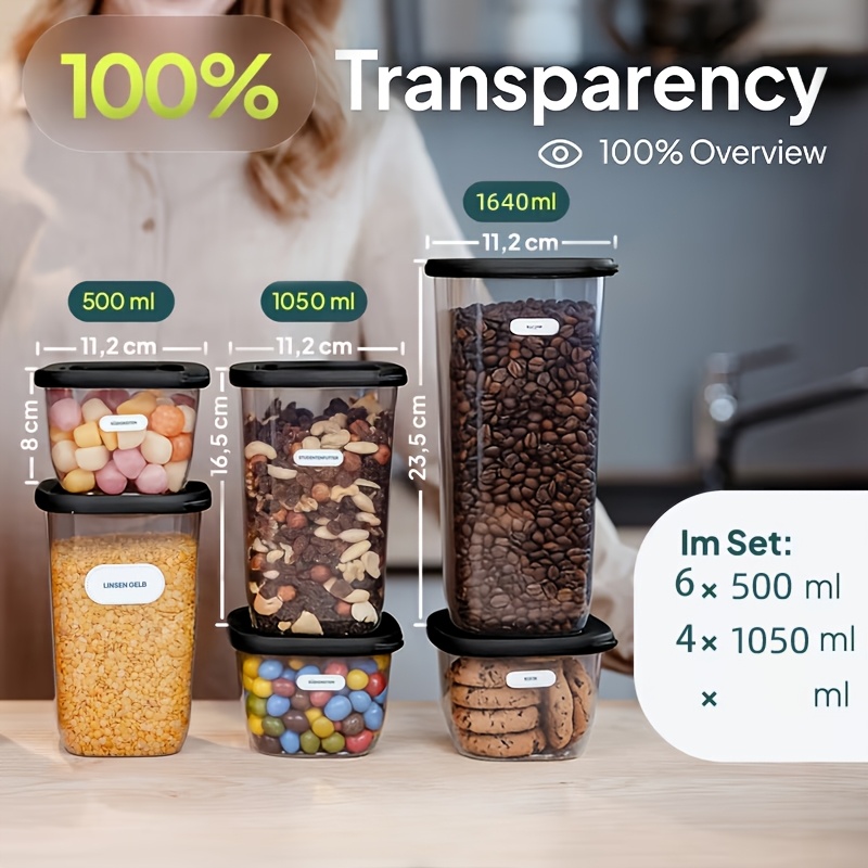 10/24pcs Set: BPA-Free, Durabl - Meal Prep Meal Ideas reseña y precio