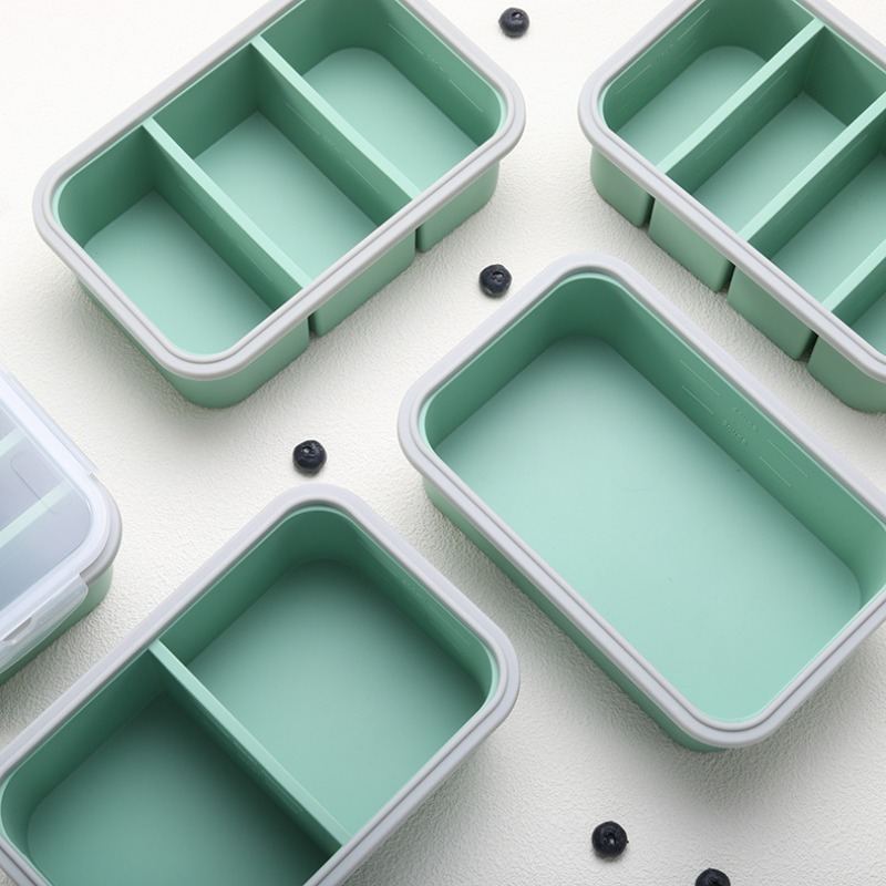 Microwave Safe Silicone Bento  - Meal Prep Plan reseña y precio