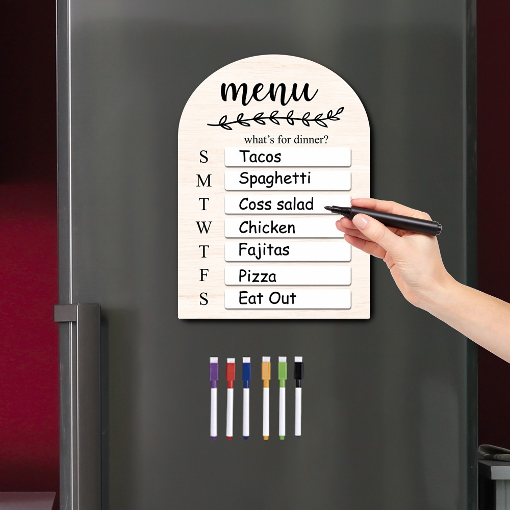 Practical Magnetic Fridge Meal - Meal Prep Plan reseña y precio