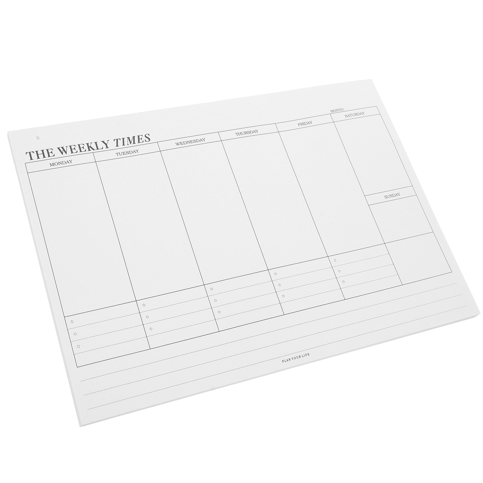 Undated Weekly Planner Noteboo - Meal Prep Weekly reseña y precio
