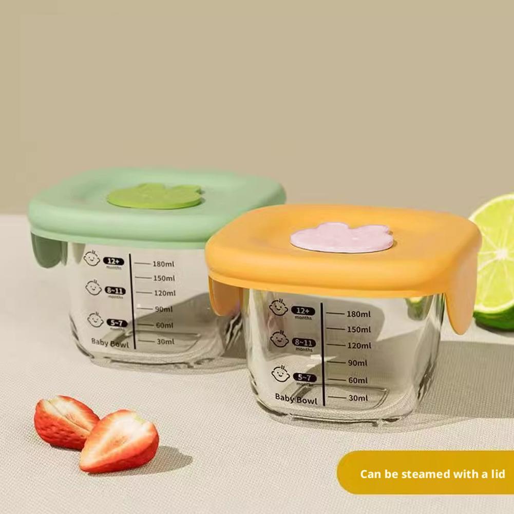 2PCS Glass Steaming Bowl Baby  - Meal Prep Plan reseña y precio