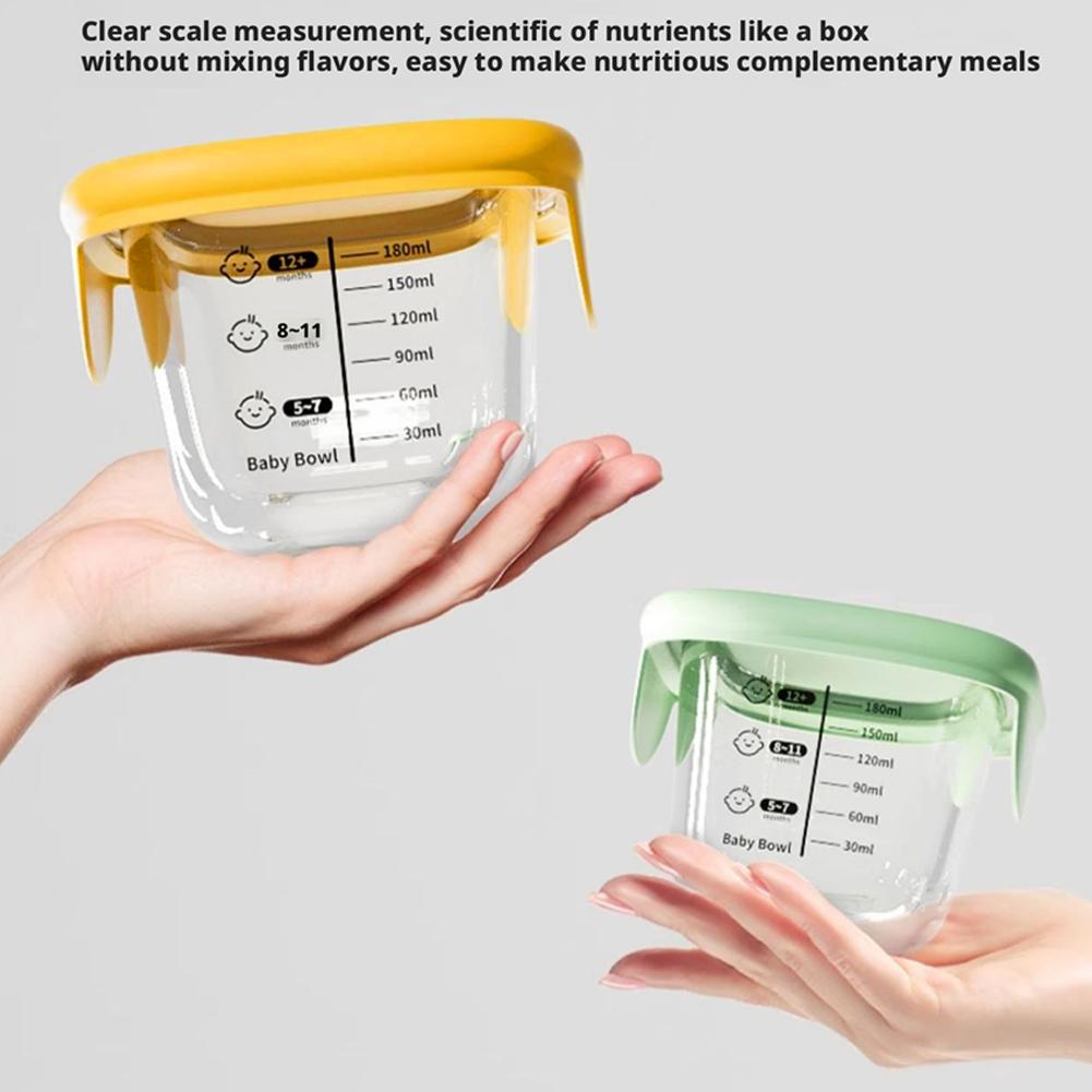 2PCS Glass Steaming Bowl Baby  - Meal Prep Plan reseña y precio