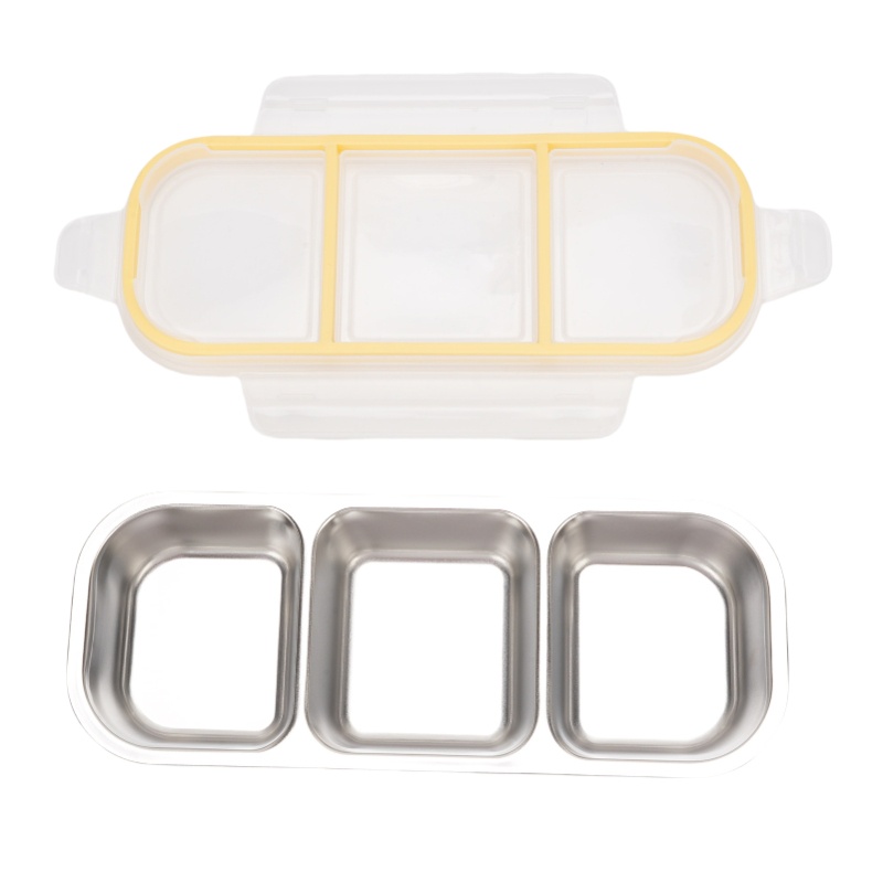 Stainless Steel Lunch Box For  - Meal Prep Diet reseña y precio