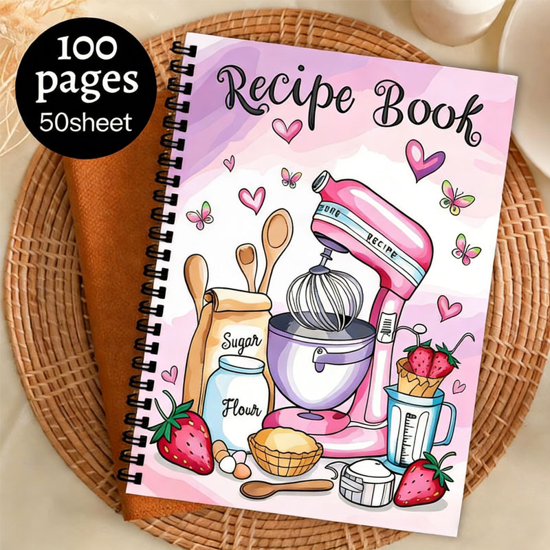 Recipe Logbook 100 Sheets Empt - Meal Prep Plan reseña y precio