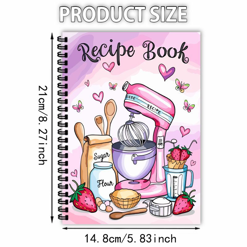 Recipe Logbook 100 Sheets Empt - Meal Prep Plan reseña y precio