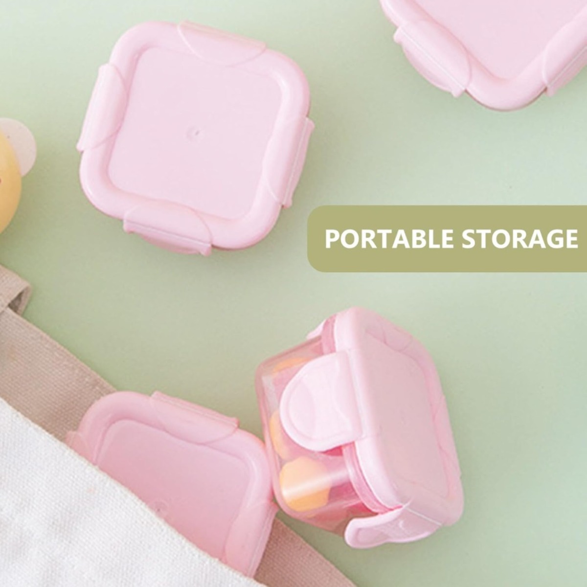 4 PCS Food Storage Containers  - Meal Prep Plan reseña y precio