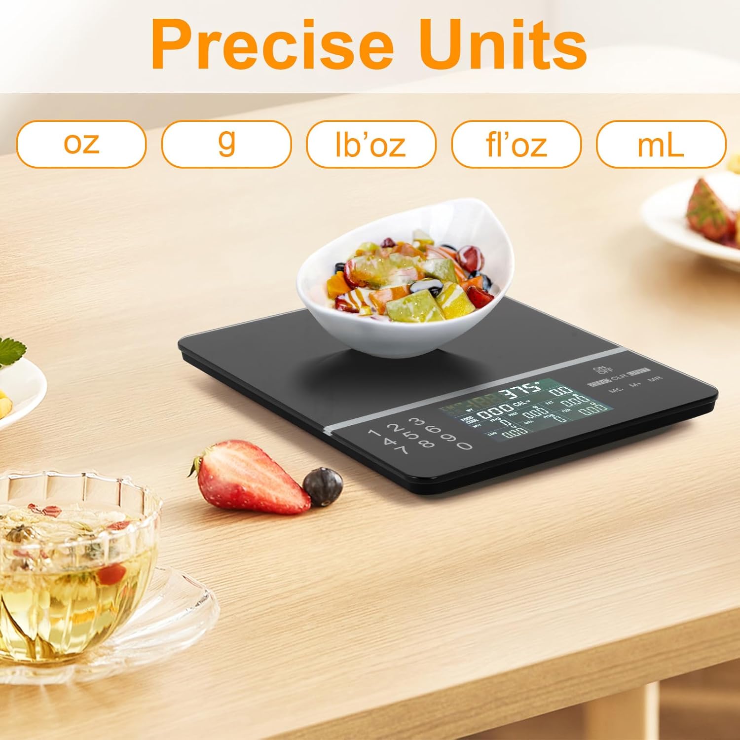 Smart Food Scale with Nutritio - Meal Prep For Weight Loss reseña y precio