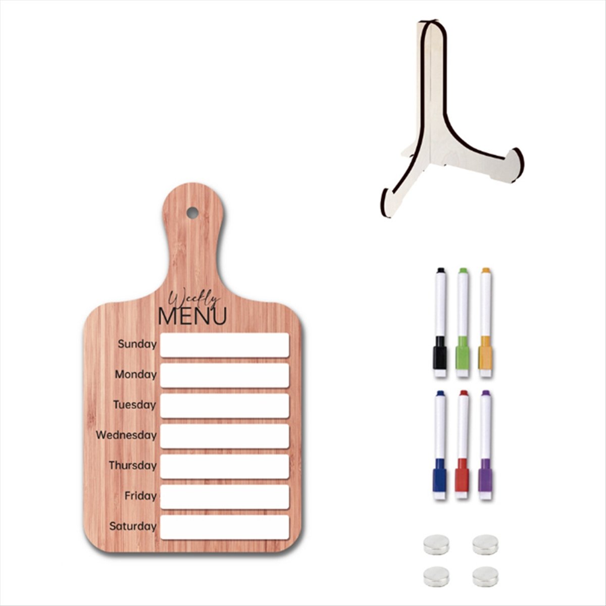 A32I Fridge Meal Planner, Week - Meal Prep Weekly reseña y precio