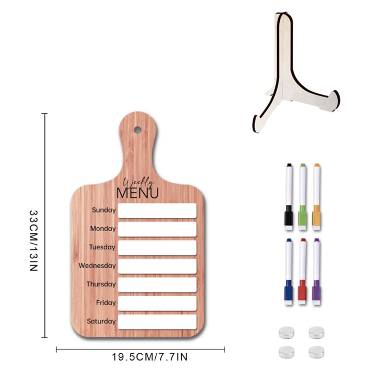 A32I Fridge Meal Planner, Week - Meal Prep Weekly reseña y precio