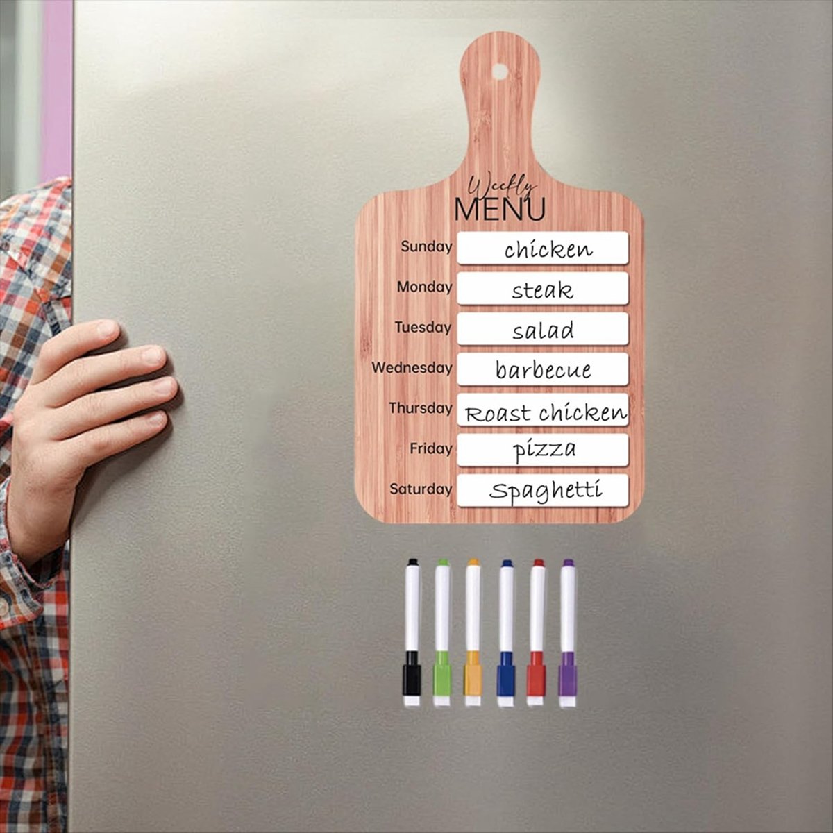 A32I Fridge Meal Planner, Week - Meal Prep Weekly reseña y precio