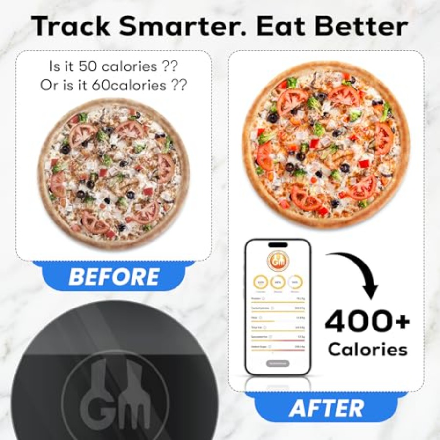 Portable Food Scale with Nutri - Meal Prep For Weight Loss reseña y precio