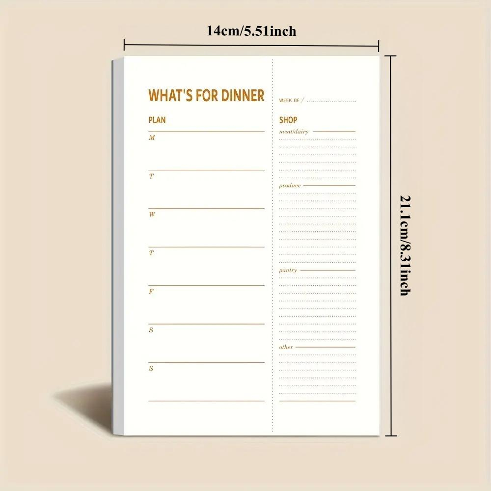1pc Daily Diet Plan Notebook,  - Meal Prep Diet reseña y precio