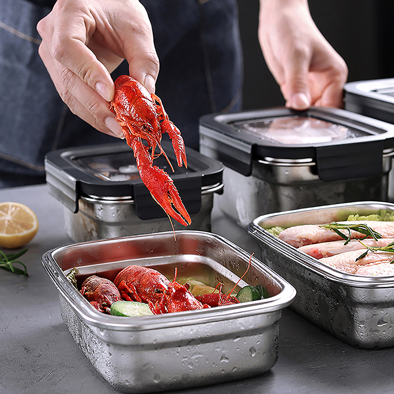 Stainless Steel Food Container - Meal Prep Plan reseña y precio