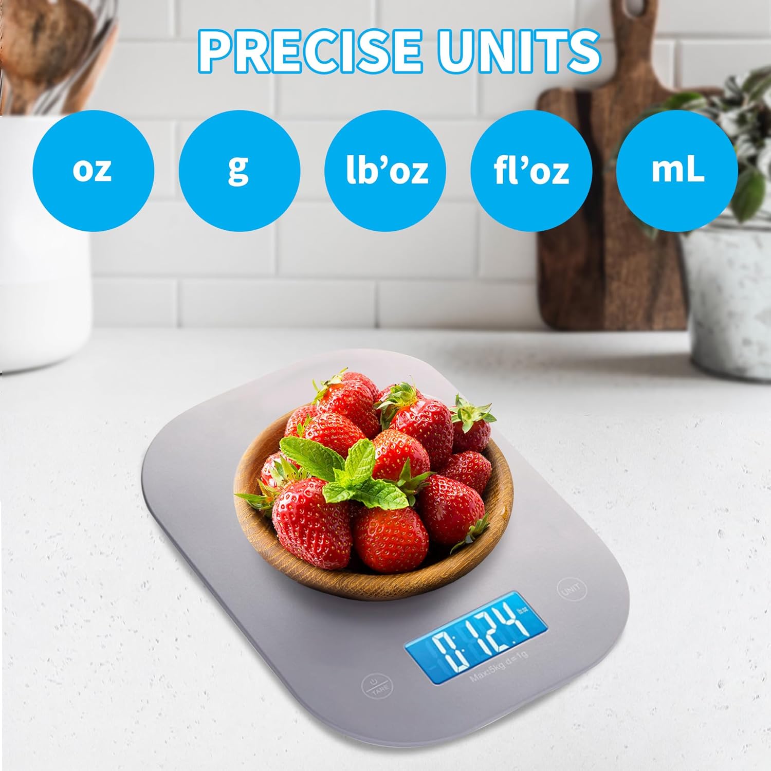 Digital Kitchen Scale for Cook - Meal Prep For Weight Loss reseña y precio