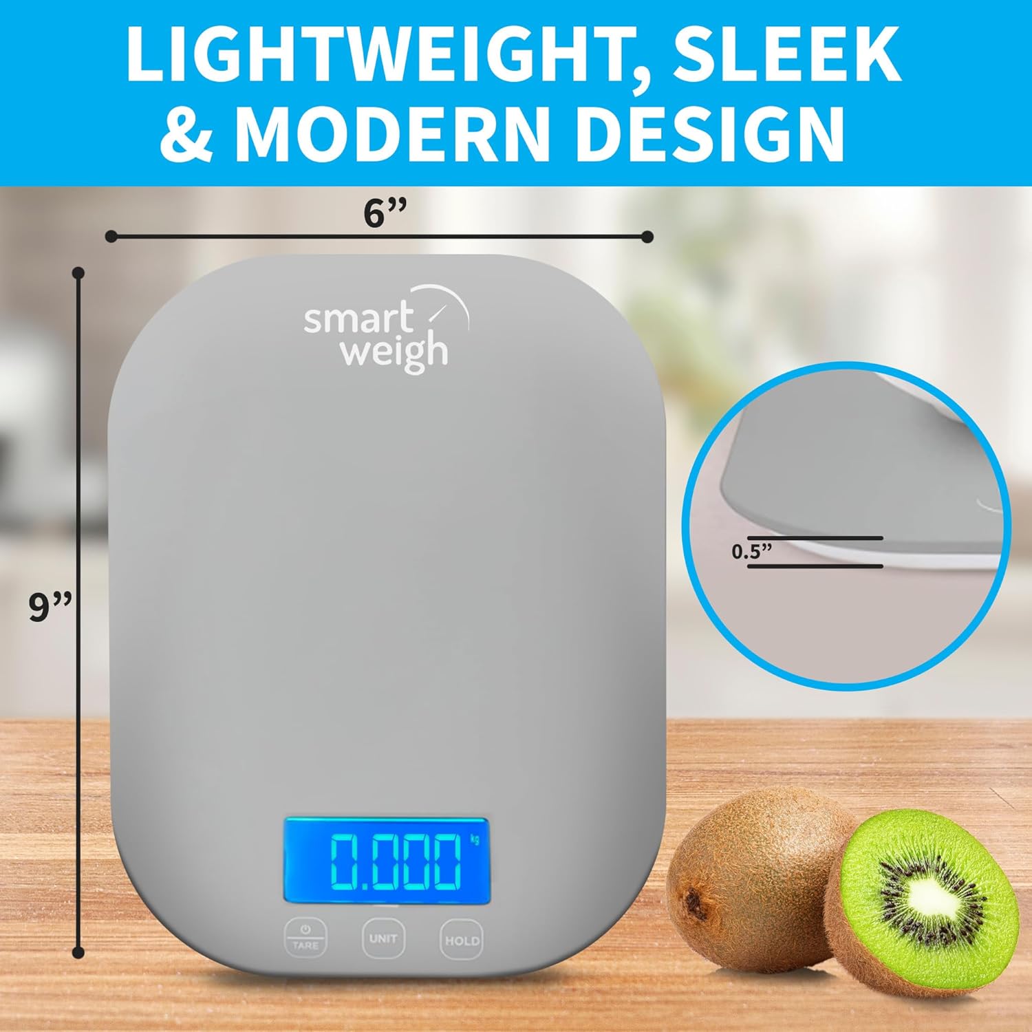 Digital Kitchen Scale for Cook - Meal Prep For Weight Loss reseña y precio