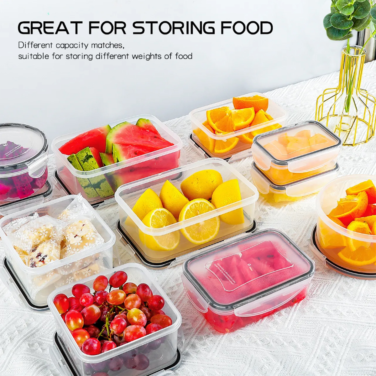 56PCS-Large Family-Size Multi- - Meal Prep Weekly reseña y precio
