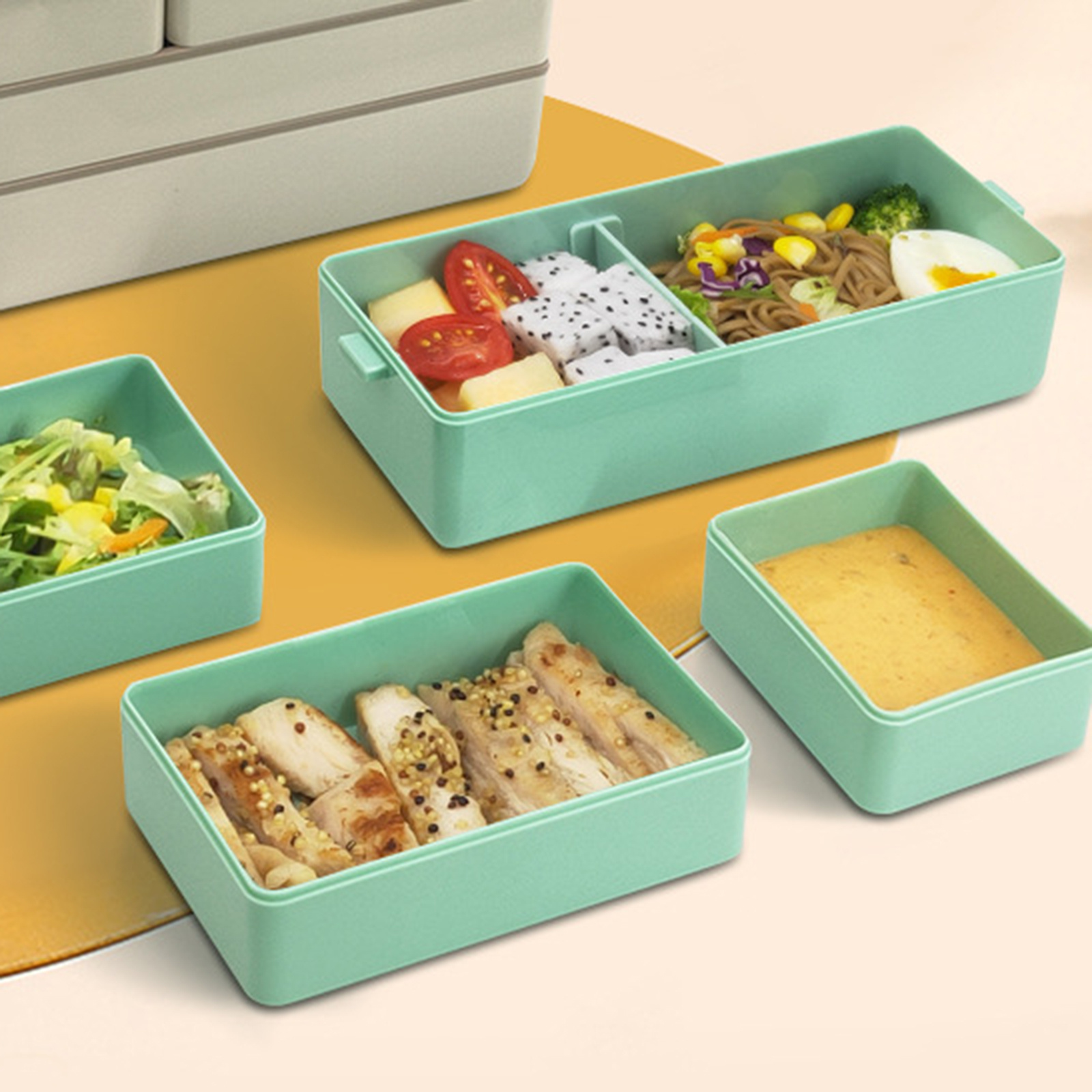 Plastic Lunch Box Microwave Sa - Meal Prep For Weight Loss reseña y precio
